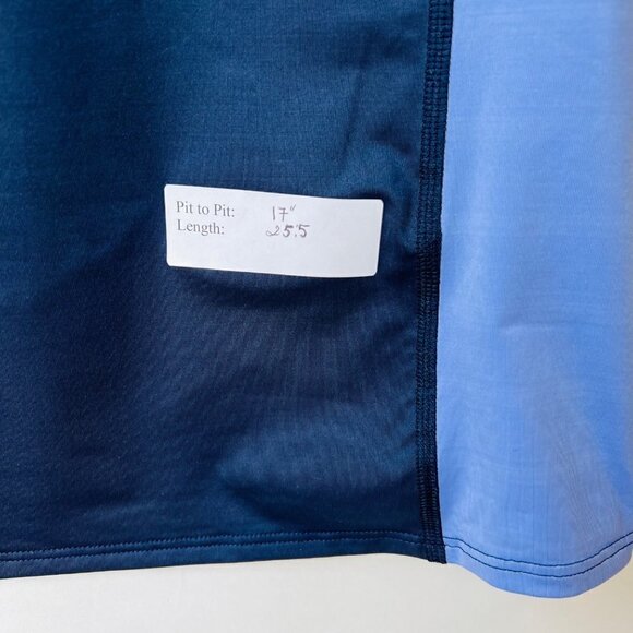 ❤️ Patagonia rash guard top in 2 tones blue size S A74 - Picture 6 of 9